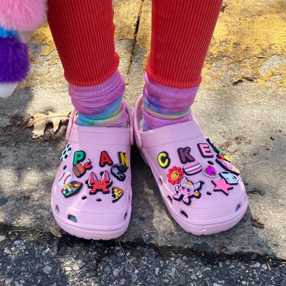 LONDON ROCK PANCAKE & PANCAKEY SHOE CHARM SET